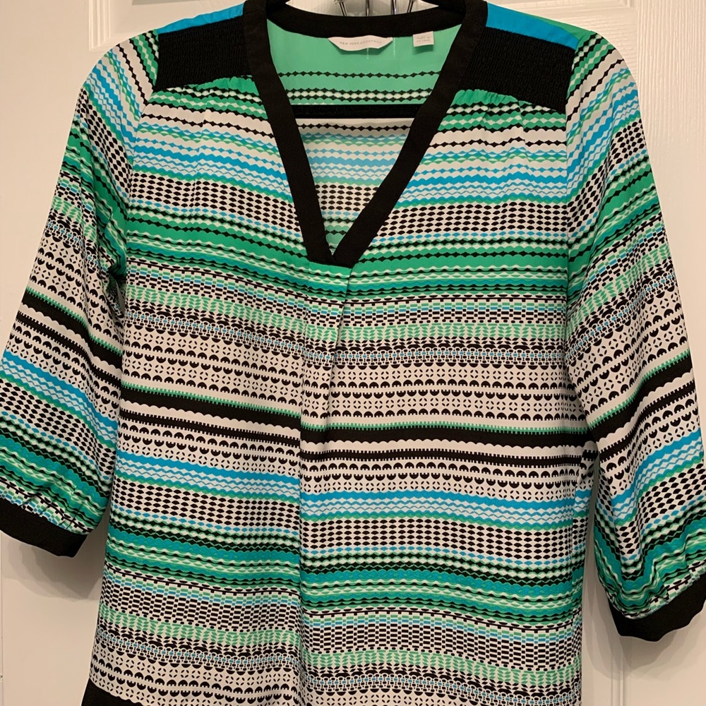 XS multicolor blouse